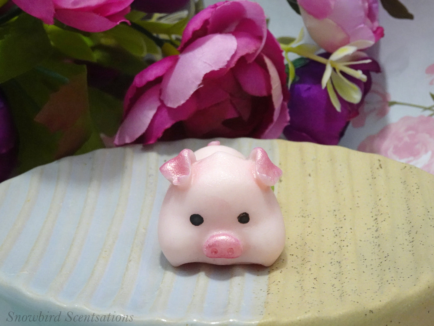 Pig with Purse Soap - Assortment of 4 (Painted)