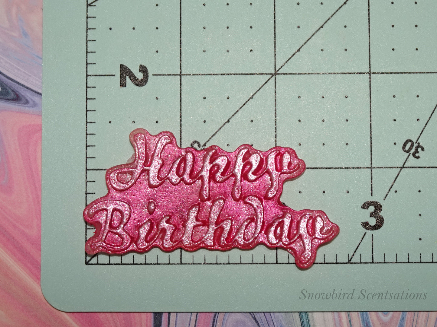 Happy Birthday Sign (Painted)