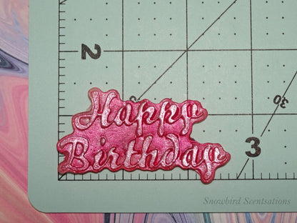 Happy Birthday Sign (Painted)