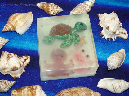 Ocean Embed: Turtle, Octopus, & Crab