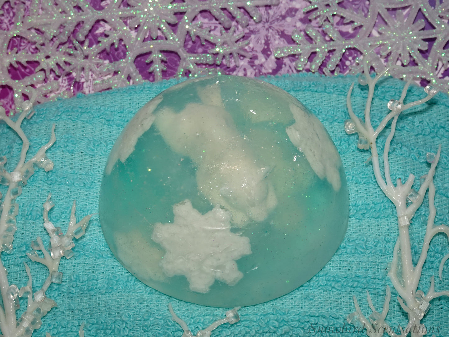 Polar Bear in Snow Globe