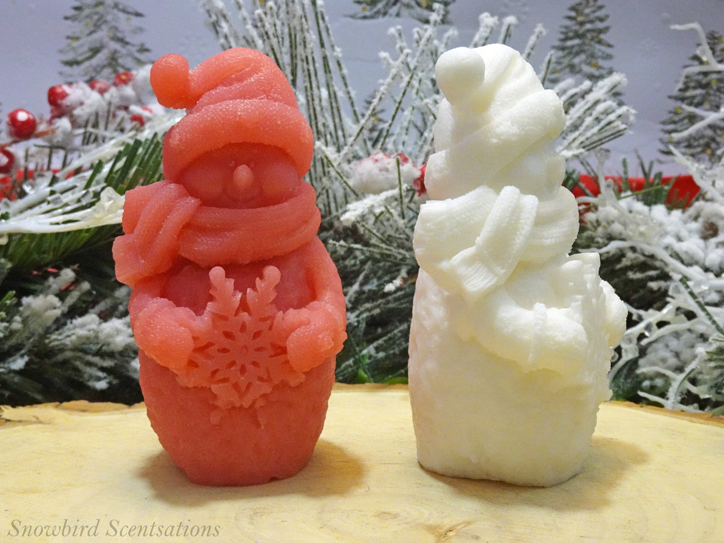 Snowman with Snowflake (Solid or Painted)
