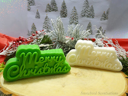 "Merry Christmas" Lettering (Solid)