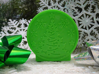 Christmas Tree Snow Globe (Solid or Painted)