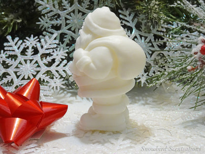 Santa with Bag on His Back (Solid or Painted)