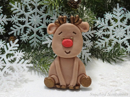 Santa, Reindeer, or Snowman Soap (Solid or Painted)