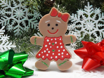 Gingerbread Boy and/or Gingerbread Girl (Solid or Painted)