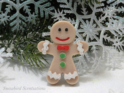 Santa Hat, Christmas Tree, Snowflake, Snowman, Gingerbread Boy, & Gingerbread Girl - Set of 6 (Solid or Painted)