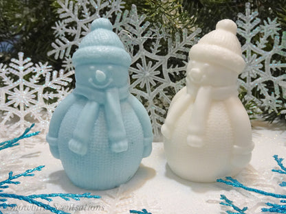 Snowman with Scarf, Hat, and Gloves (Solid or Painted)