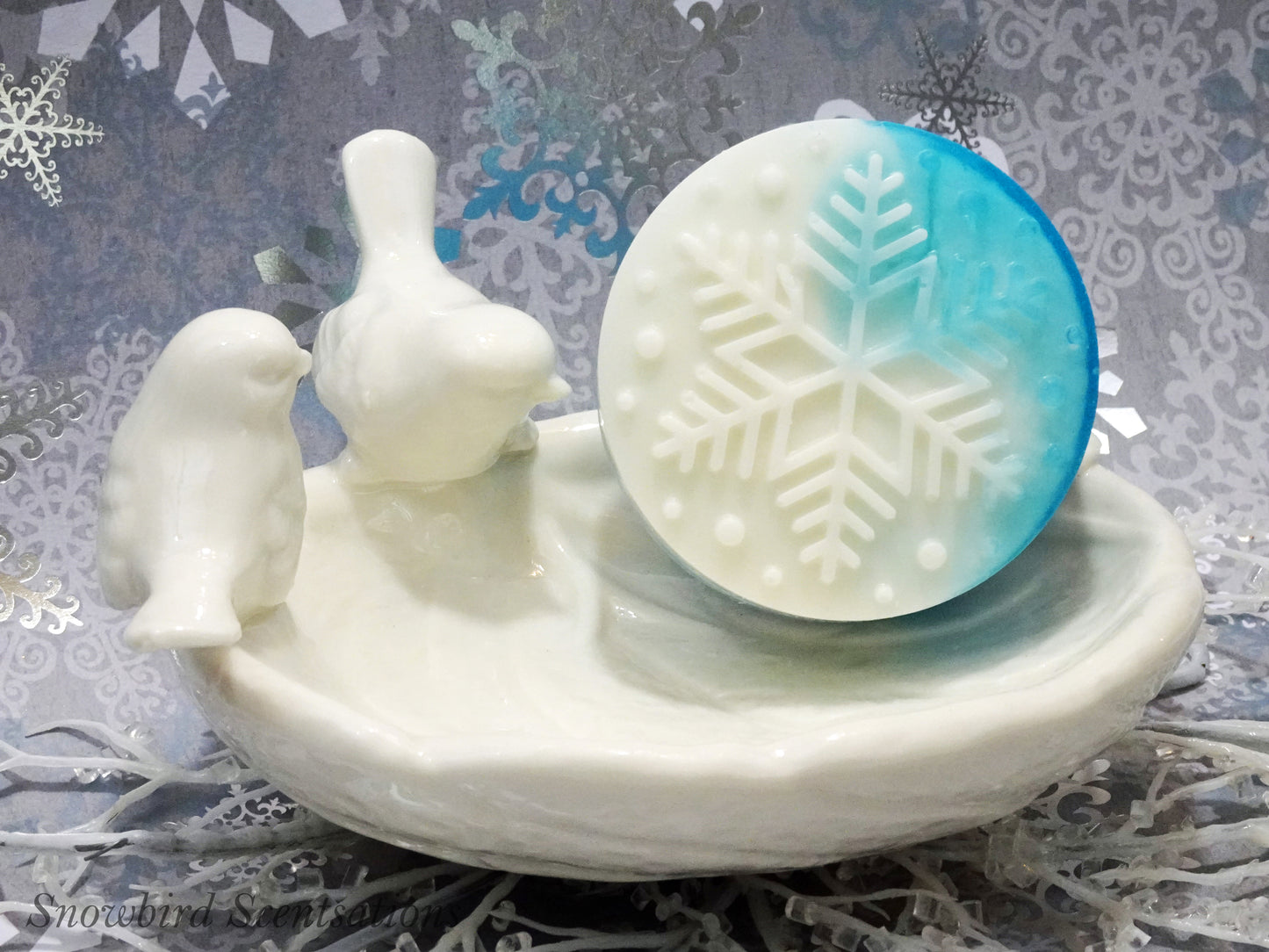 Large Round Snowflake (Solid, Swirl, or Painted)