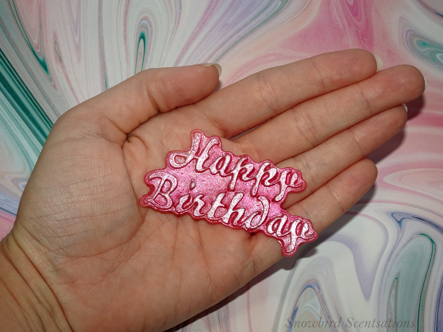 Happy Birthday Sign (Painted)