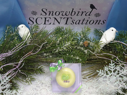 Footprints & "Baby" Disc Soap (Painted)