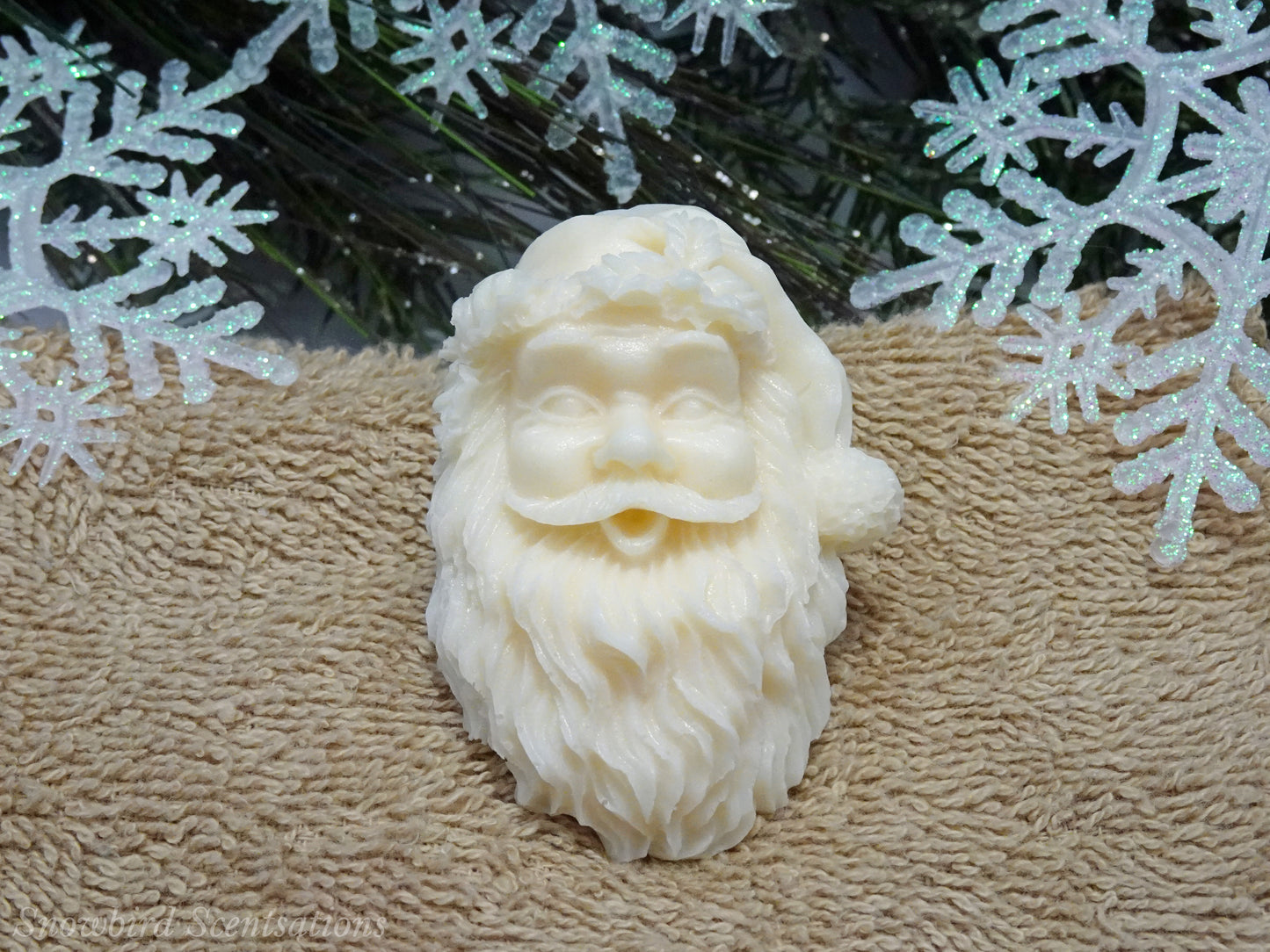Santa Face - Realistic (Solid or Painted)