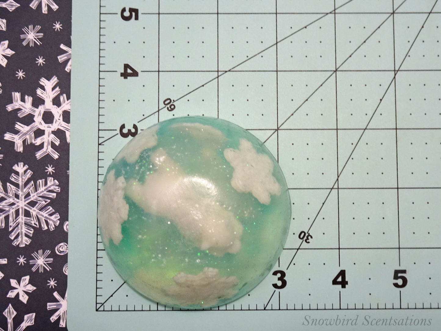 Polar Bear in Snow Globe