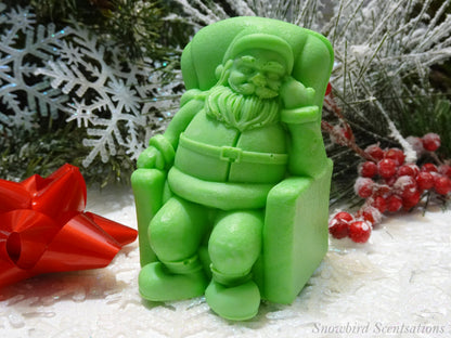 Sleeping Santa in Chair (Solid or Painted)