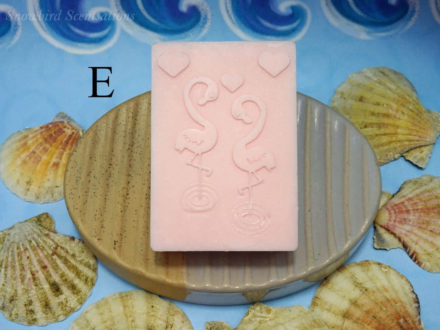 Flamingo Bar Soap - Assortment of 6 (Solid)