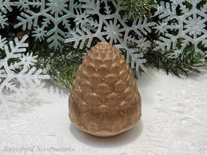 Pinecone (Solid, "Snow Covered", or Painted)