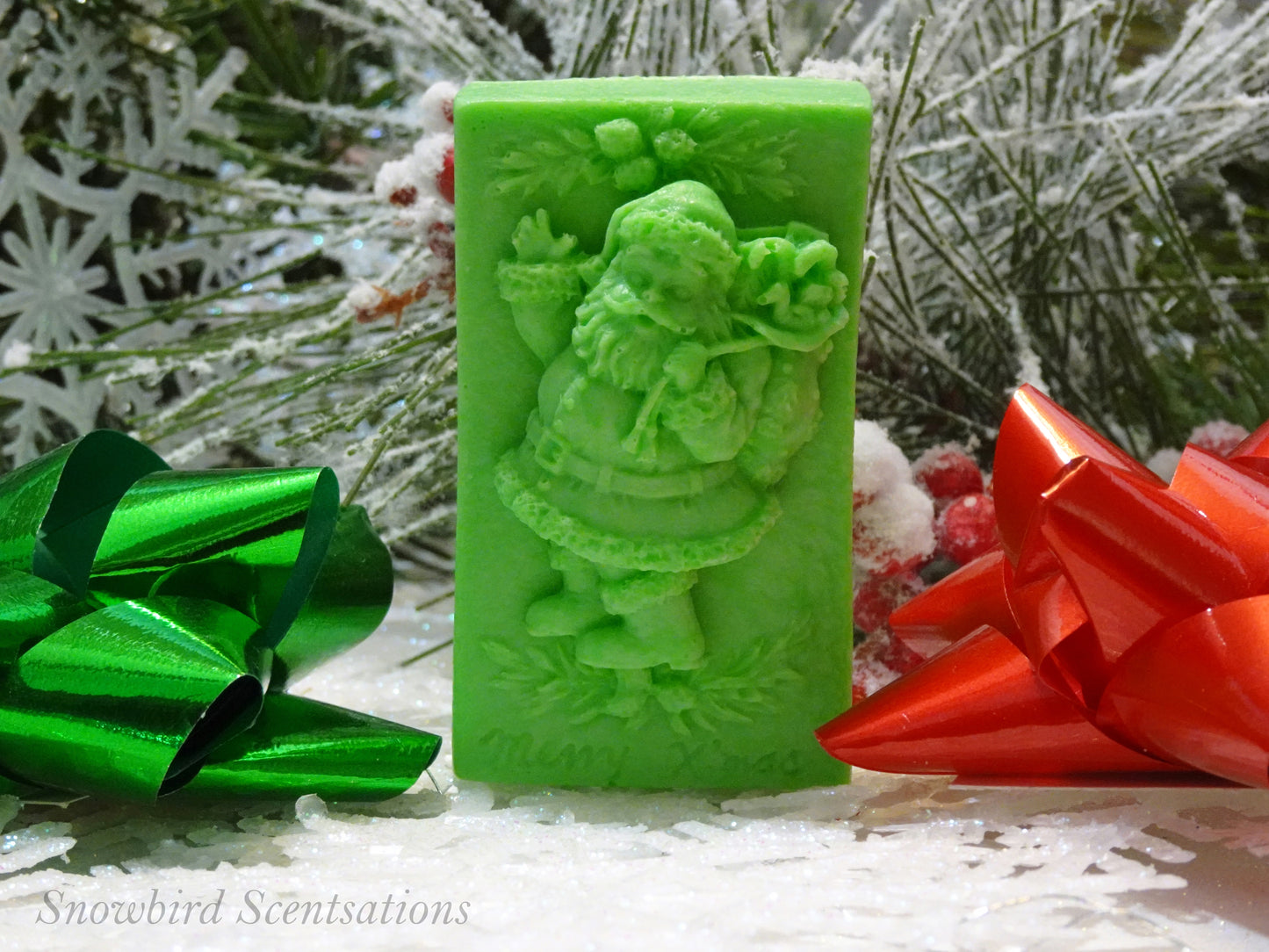 Santa Rectangle Bar (Solid or Painted)