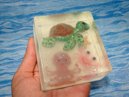 Ocean Embed: Turtle, Octopus, & Crab