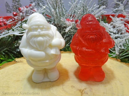 Santa with Bag on His Back (Solid or Painted)