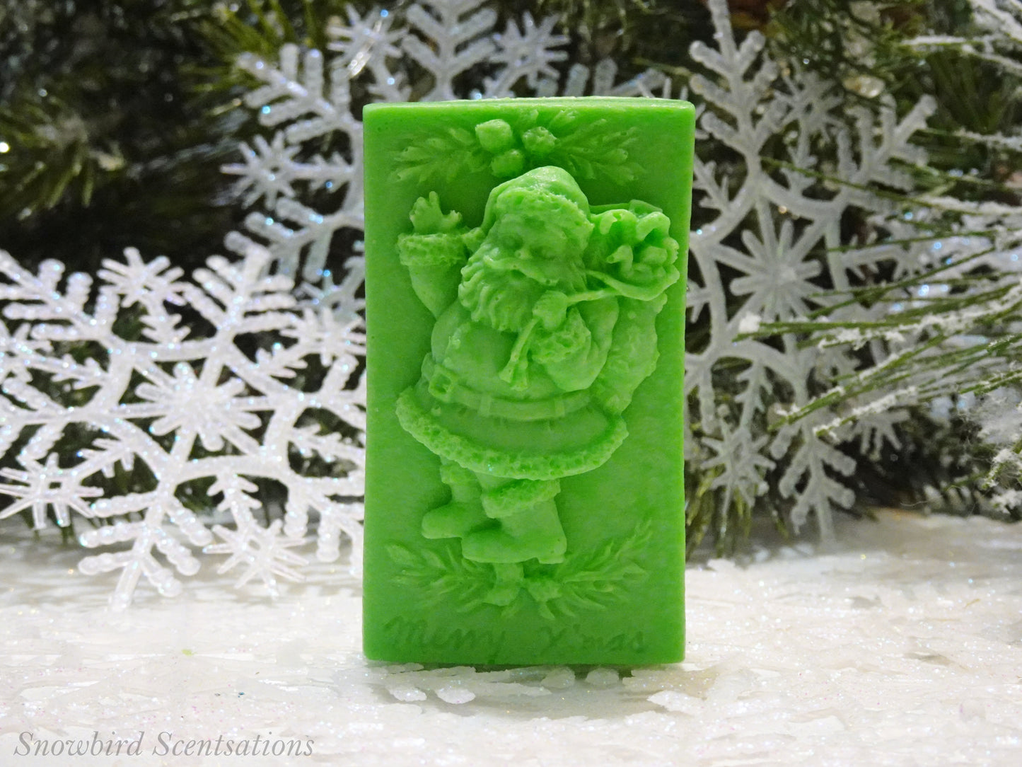 Santa Rectangle Bar (Solid or Painted)