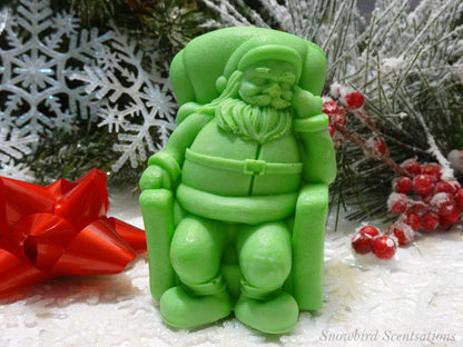 Sleeping Santa in Chair (Solid or Painted)
