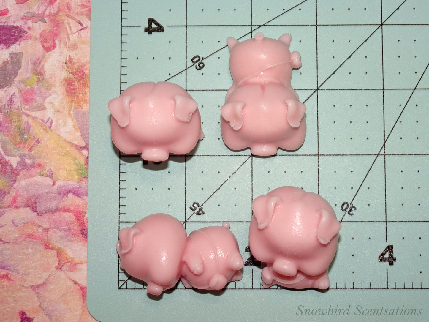 Pig with Purse Soap - Assortment of 4 (Solid)