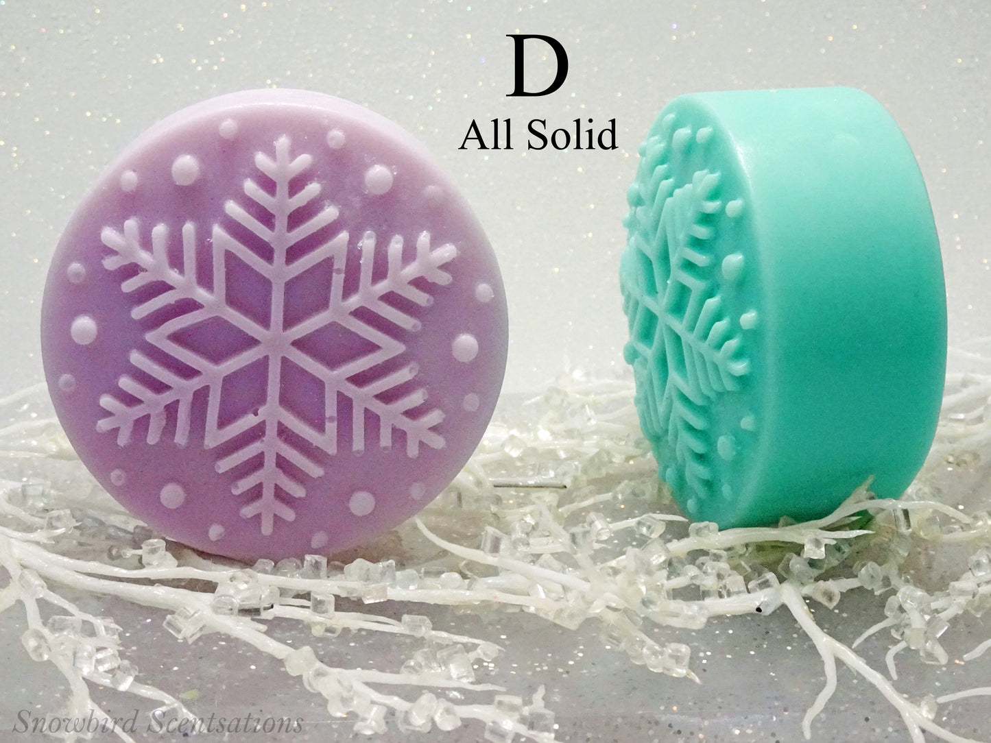 Large Round Snowflake (Solid, Swirl, or Painted)