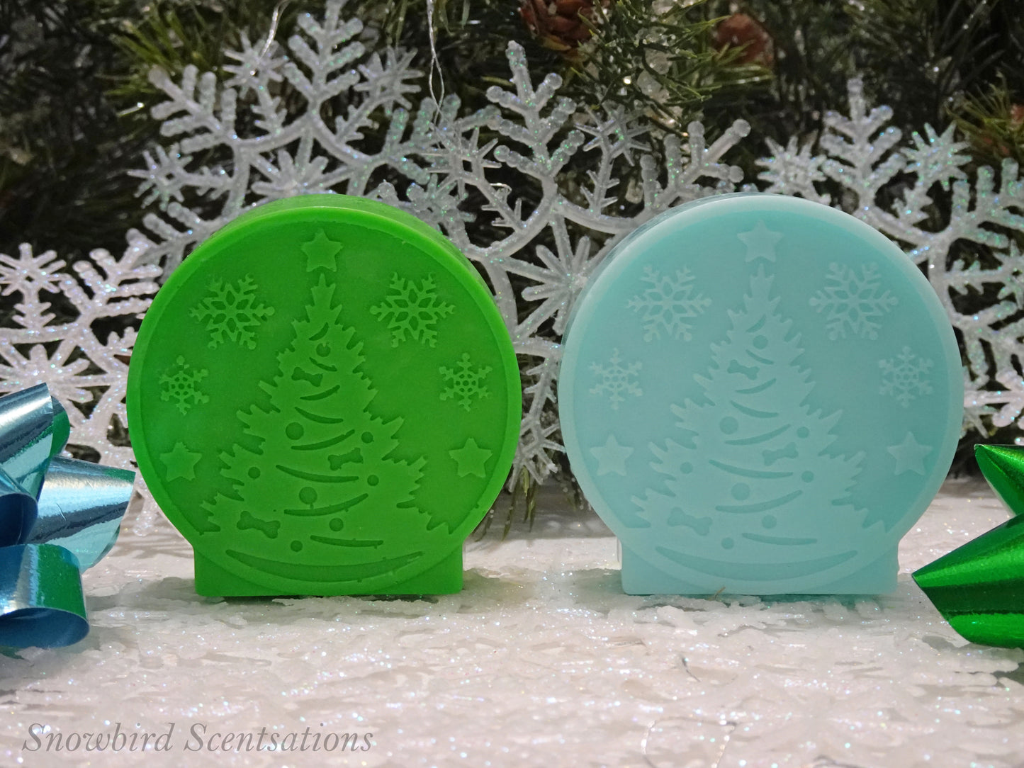 Christmas Tree Snow Globe (Solid or Painted)