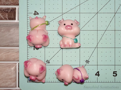 Pig with Purse Soap - Assortment of 4 (Painted)