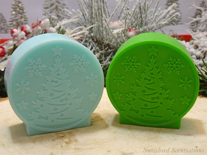 Christmas Tree Snow Globe (Solid or Painted)