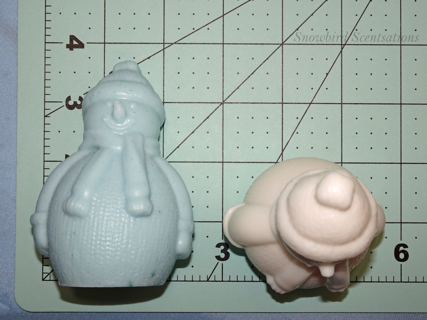 Snowman with Scarf, Hat, and Gloves (Solid or Painted)