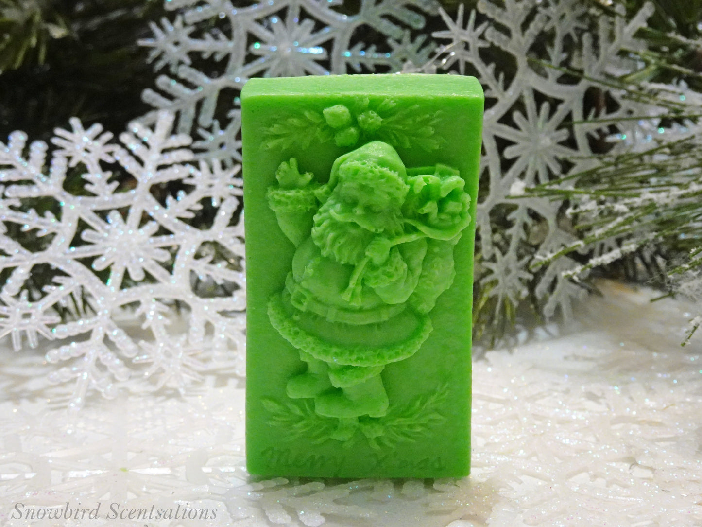 Santa Rectangle Bar (Solid or Painted)