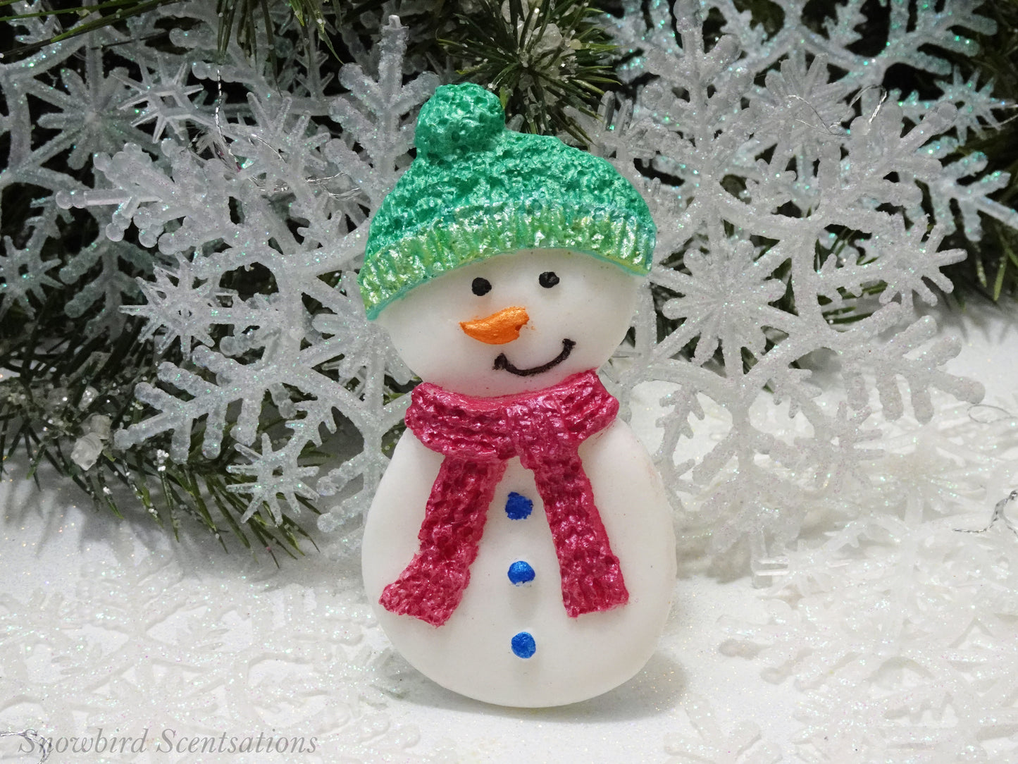 Santa, Reindeer, or Snowman Soap (Solid or Painted)