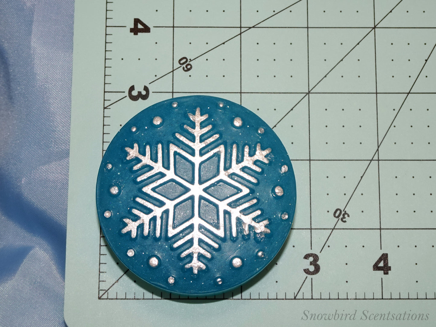 Large Round Snowflake (Solid, Swirl, or Painted)