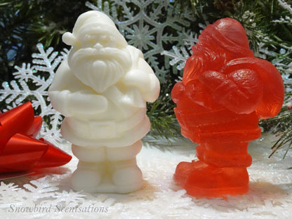 Santa with Bag on His Back (Solid or Painted)