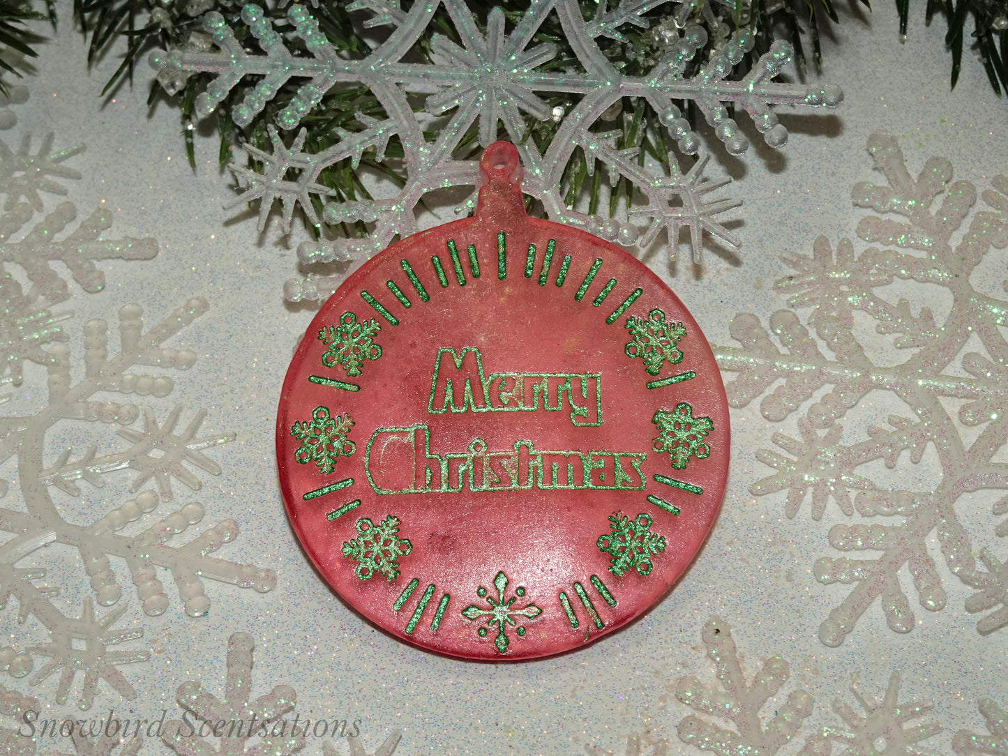 Christmas Ornament Soaps - Assortment of 7 (Solid or Painted)