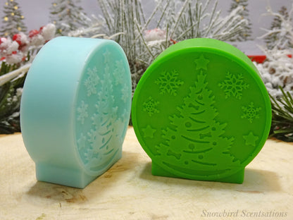 Christmas Tree Snow Globe (Solid or Painted)