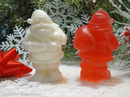 Santa with Bag on His Back (Solid or Painted)