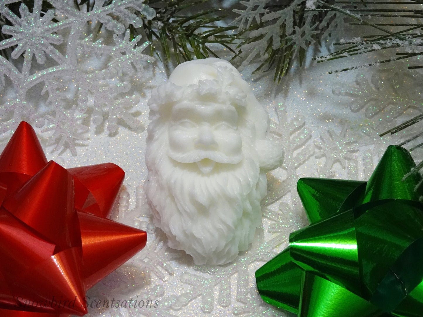 Santa Face - Realistic (Solid or Painted)
