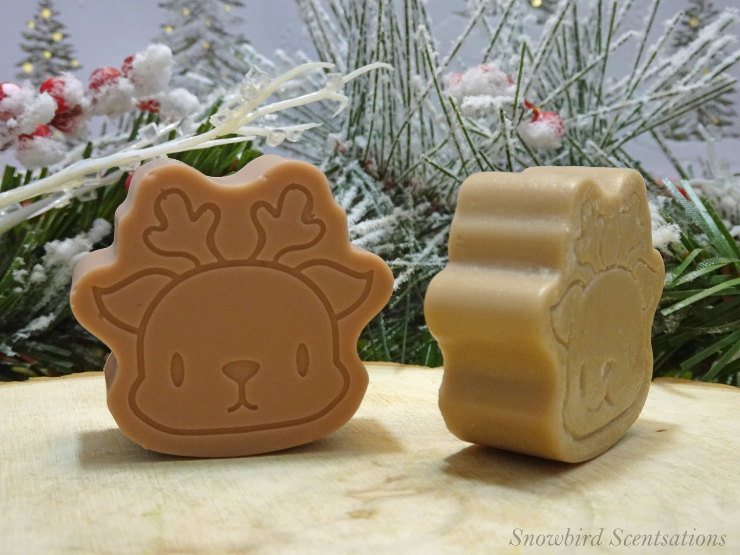 Santa, Reindeer, Snowman, & Christmas Tree - Set of 4 (Solid or Painted)