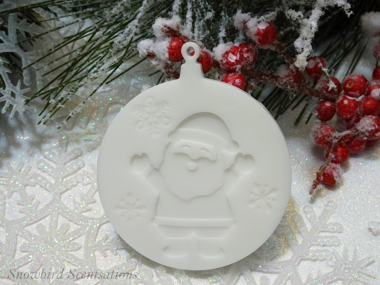 Christmas Ornament Soaps - Assortment of 7 (Solid or Painted)