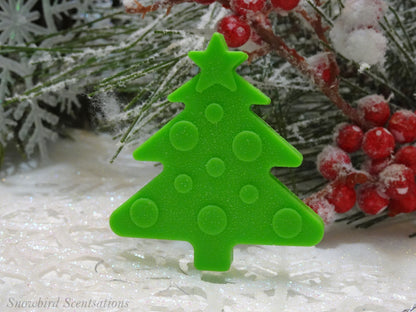 Santa Hat, Christmas Tree, Snowflake, Snowman, Gingerbread Boy, & Gingerbread Girl - Set of 6 (Solid or Painted)