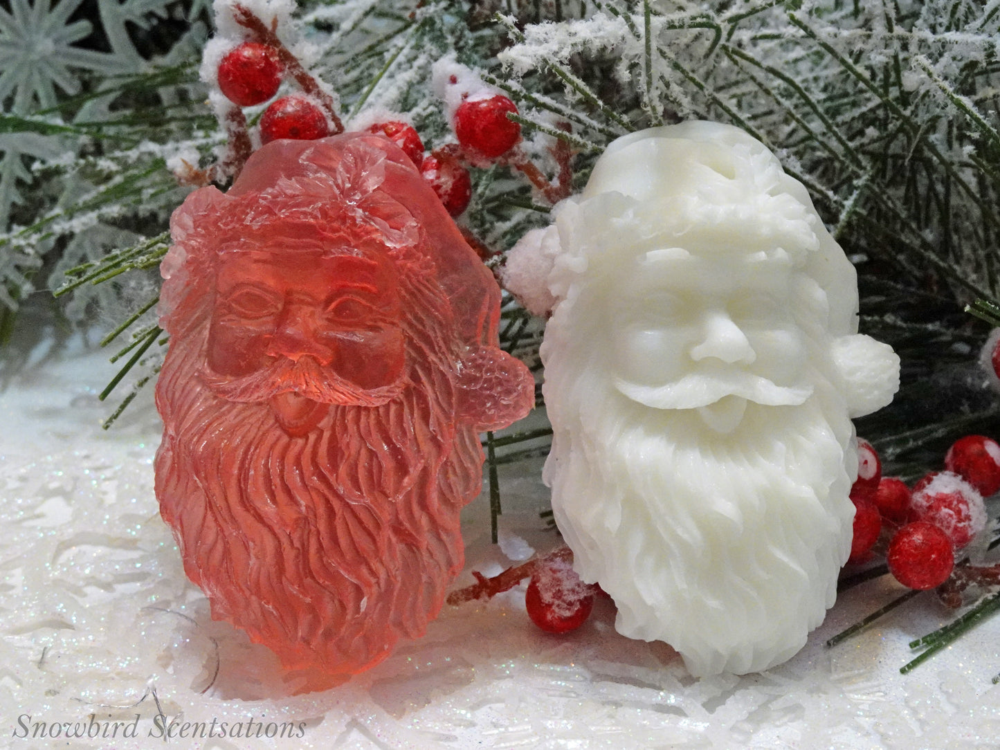 Santa Face - Realistic (Solid or Painted)