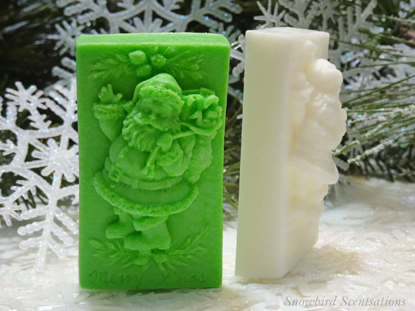 Santa Rectangle Bar (Solid or Painted)