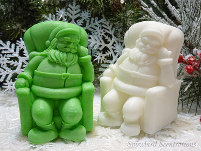 Sleeping Santa in Chair (Solid or Painted)