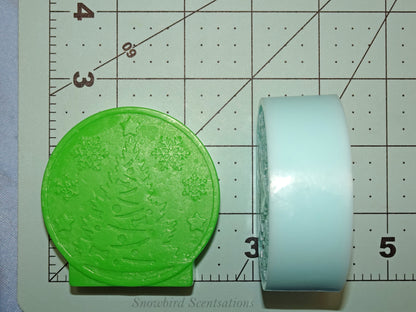 Christmas Tree Snow Globe (Solid or Painted)