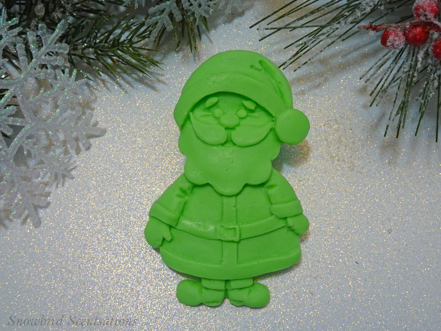 Santa, Reindeer, or Snowman Soap (Solid or Painted)