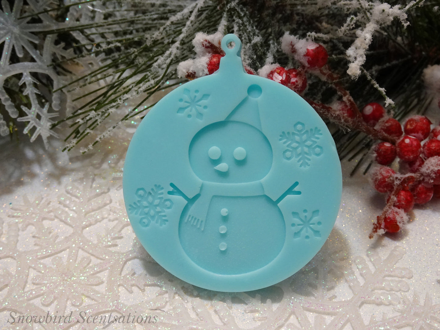 Christmas Ornament Soaps - Assortment of 7 (Solid or Painted)