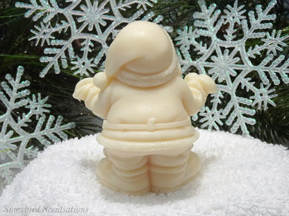 Santa with Bag in Front (Solid or Painted)